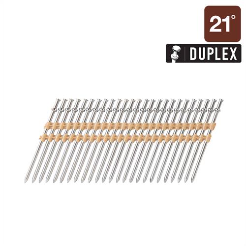 3-1/2in x .131 Collated Duplex Nails - Utility and Pocket Knives